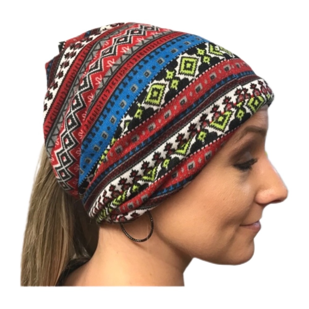 3 in 1 autumn hat,scarf and headband